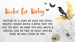 436 Baby is Brewing Halloween Baby Shower Books for Baby: 436 Baby is Brewing Halloween Baby Shower Invitation Set
