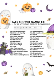 451 A Little Boo Ghost Baby Shower Games Bundle 1: 451 A Little Boo Ghost Baby Shower Games