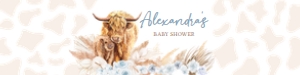 505 Blue Holy Cow Baby Shower Bottle Label: 505 Blue Holy Cow Baby Shower Bottle Label