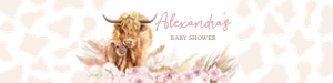509 Pink Holy Cow Baby Shower Bottle Label: 509 Pink Holy Cow Baby Shower Bottle Label