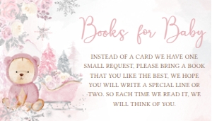 521 Pink Winter Bear Baby Shower Books for Baby: 521 Pink Winter Bear Baby Shower Mega Bundle