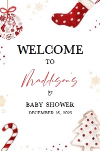548 Minimalist A Little Bundle of Joy Baby Shower Welcome Sign 24x36: 548 Minimalist A Little Bundle of Joy Baby Shower Welcome Sign