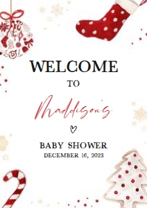 548 Minimalist A Little Bundle of Joy Baby Shower Welcome Sign A1: 548 Minimalist A Little Bundle of Joy Baby Shower Welcome Sign