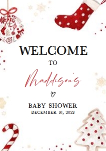 548 Minimalist A Little Bundle of Joy Baby Shower Welcome Sign A3: 548 Minimalist A Little Bundle of Joy Baby Shower Welcome Sign