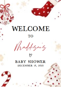548 Minimalist A Little Bundle of Joy Baby Shower Welcome Sign A4: 548 Minimalist A Little Bundle of Joy Baby Shower Welcome Sign