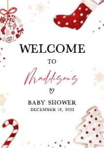 548 Minimalist A Little Bundle of Joy Baby Shower Welcome Sign A3: 548 Minimalist A Little Bundle of Joy Baby Shower Welcome Sign