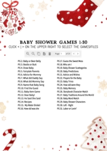548 Minimalist A Little Bundle of Joy Baby Shower Games Bundle 2: 548 Minimalist A Little Bundle of Joy Baby Shower Games