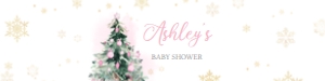 552 Pink A Little Bundle of Joy Tree Baby Shower Bottle Label: 552 Pink A Little Bundle of Joy Tree Baby Shower Bottle Label