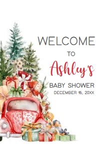 551 A Little Bundle of Joy Truck Baby Shower Welcome Sign 20x30: 551 A Little Bundle of Joy Truck Baby Shower Welcome Sign