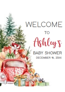 551 A Little Bundle of Joy Truck Baby Shower Welcome Sign A1: 551 A Little Bundle of Joy Truck Baby Shower Welcome Sign