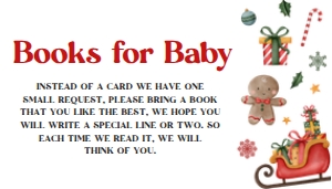 555 Santa Baby A Little Bundle of Joy Baby Shower Books for Baby: 555 Santa Baby A Little Bundle of Joy Baby Shower Invitation Set