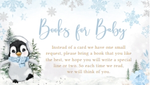 559 Blue Penguin Baby Shower Books for Baby: 559 Blue Penguin Baby Shower Mega Bundle