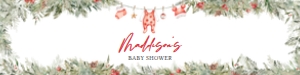 565 Merry Little Christmas Clothes Baby Shower Bottle Label: 565 Merry Little Christmas Clothes Baby Shower Bottle Label