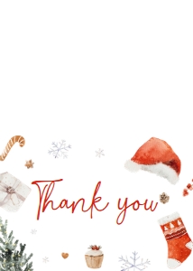567 Minimalist Santa Baby Baby Shower Thank You Card: 567 Minimalist Santa Baby Baby Shower Invitation Set