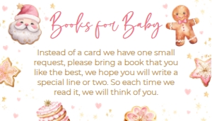574 Pink Cookies Baby Shower Books for Baby: 574 Pink Cookies Baby Shower Invitation Set
