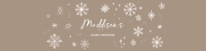 579 Brown White Baby it's Cold Outside Baby Shower Bottle Label: 579 Brown White Baby it's Cold Outside Baby Shower Bottle Label