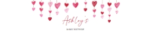 595 Hanging Hearts Valentine Baby Shower Bottle Label: 595 Hanging Hearts Valentine Baby Shower Bottle Label