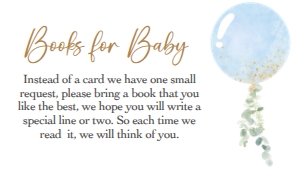 610 Oh Boy Balloon Baby Shower Books for Baby: 610 Oh Boy Balloon Baby Shower Invitation Set