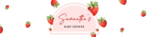 616 Strawberry Baby Shower Bottle Label: 616 Strawberry Baby Shower Bottle Label