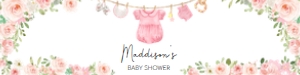 649 Baby Girl Clothes Baby Shower Bottle Label: 649 Baby Girl Clothes Baby Shower Bottle Label