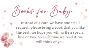 651 A Little Sweetheart Baby Shower Books for Baby: 651 A Little Sweetheart Baby Shower Invitation Set