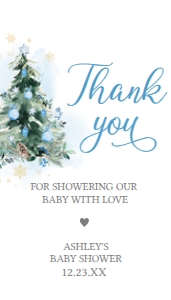553 Blue A Little Bundle of Joy Tree Baby Shower Favor Tag: 553 Blue A Little Bundle of Joy Tree Baby Shower Favor Tag
