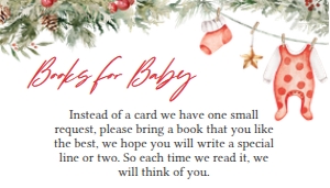 565 Merry Little Christmas Clothes Baby Shower Books for Baby: 565 Merry Little Christmas Clothes Baby Shower Invitation Set