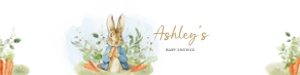 625 Blue Peter Rabbit Baby Shower Bottle Label: 625 Blue Peter Rabbit Baby Shower Bottle Label