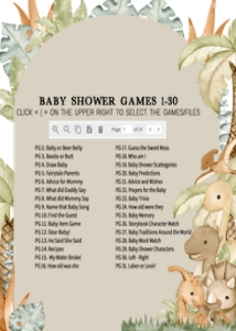 666 Neutral Hello Baby Dinosaur Baby Shower Games Bundle 2: 666 Neutral Hello Baby Dinosaur Baby Shower Games