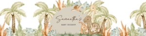 666 Neutral Hello Baby Dinosaur Baby Shower Bottle Label: 666 Neutral Hello Baby Dinosaur Baby Shower Mega Bundle