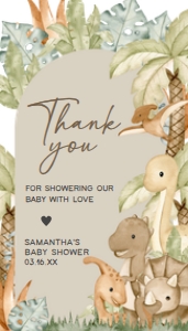 666 Neutral Hello Baby Dinosaur Baby Shower Favor Tag: 666 Neutral Hello Baby Dinosaur Baby Shower Mega Bundle