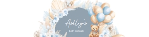 691 Boho Blue Bear Baby Shower Bottle Label: 691 Boho Blue Bear Baby Shower Bottle Label