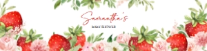 729 Strawberry Berry Sweet Baby Shower Bottle Label: 729 Strawberry Berry Sweet Baby Shower Mega Bundle