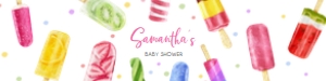 783 Popsicle Baby Shower Bottle Label: 783 Popsicle Baby Shower Mega Bundle