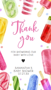 783 Popsicle Baby Shower Favor Tag: 783 Popsicle Baby Shower Mega Bundle