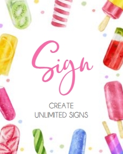 783 Popsicle Baby Shower Custom Sign: 783 Popsicle Baby Shower Mega Bundle