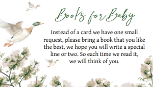 964 Duck Hunting Baby Shower Books for Baby: 964 Duck Hunting Baby Shower Invitation Set
