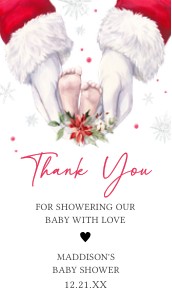 972 The Greatest Gift Baby Shower Favor Tags design preview