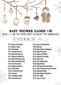 975 Merry Little Baby Shower Games Bundle 2: 975 Merry Little Baby Shower Games