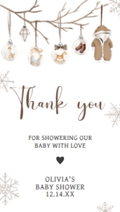 975 Merry Little Baby Shower Favor Tag: 975 Merry Little Baby Shower Favor Tags