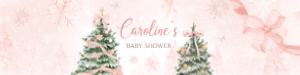 979 Pink Bow Baby it's Cold Outside Baby Shower Bottle Label: 979 Pink Bow Baby it's Cold Outside Baby Shower Bottle Label