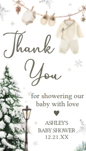 981 A Merry Little Baby Clothes Baby Shower Favor Tag: 981 A Merry Little Baby Clothes Baby Shower Favor Tag
