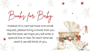 982 Merry Little Baby Shower Books for Baby: 982 Merry Little Baby Shower Invitation Set