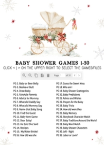 982 Merry Little Baby Shower Games Bundle 2: 982 Merry Little Baby Shower Games