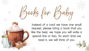 984 Snowflakes Baby it's Cold Outside Baby Shower Books for Baby A: 984 Snowflakes Baby it's Cold Outside Baby Shower Invitation Set