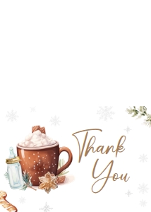 984 Snowflakes Baby it's Cold Outside Baby Shower Thank You Card A: 984 Snowflakes Baby it's Cold Outside Baby Shower Invitation Set