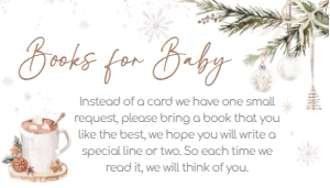 990 A Merry Little Baby is Brewing Baby Shower Books for Baby: 990 A Merry Little Baby is Brewing Baby Shower Invitation Set