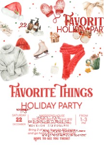 42SE Holiday Cocktail Party Invitation A design preview