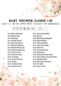 1006 Tea for Two Baby Shower Games Bundle 2 A: 1006 Tea for Two Baby Shower Games