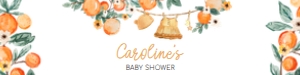 1003 A Little Cutie Baby Shower Bottle Label design preview